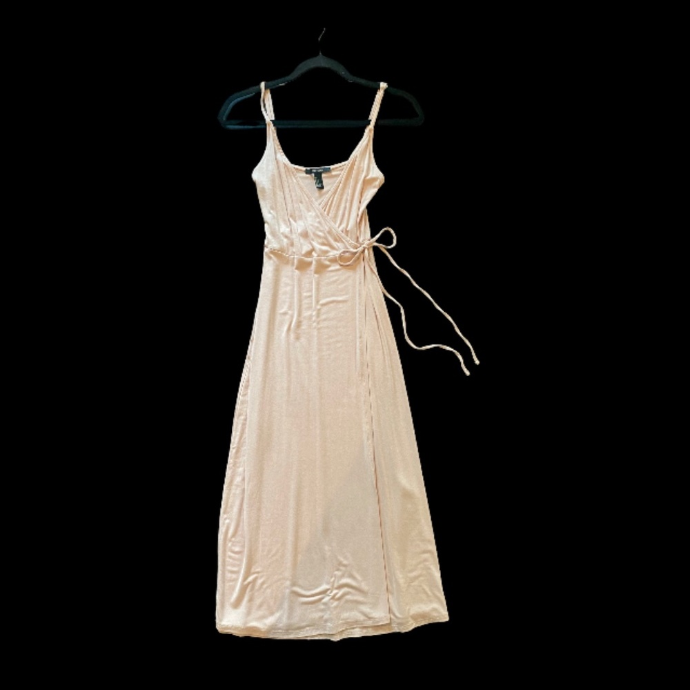 FOREVER 21 Wrap Pale Rose Dress Size Small